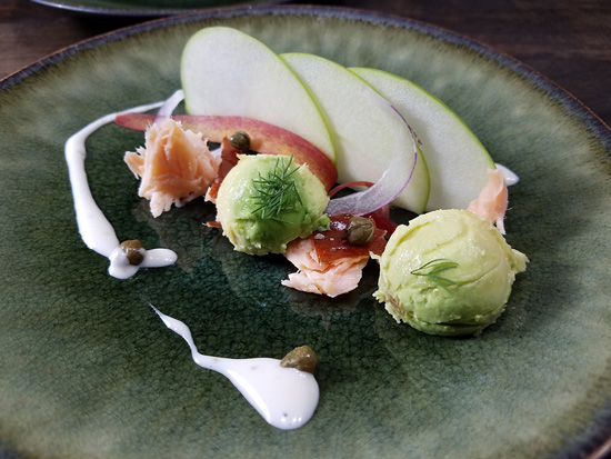 The Everyday Chef: Apple + Avocado & Smoked Salmon Salad