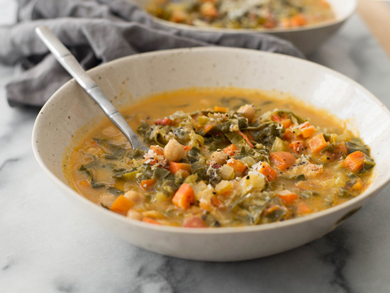 The Everyday Chef: Swiss Chard & Chickpea Soup. Fruits And Veggies More Matters.org