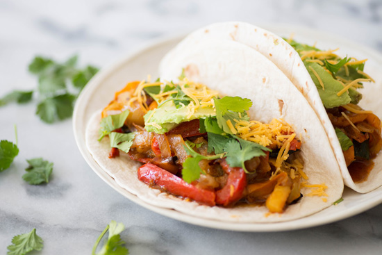 The Everyday Chef: Oven Roasted Vegetable Fajitas