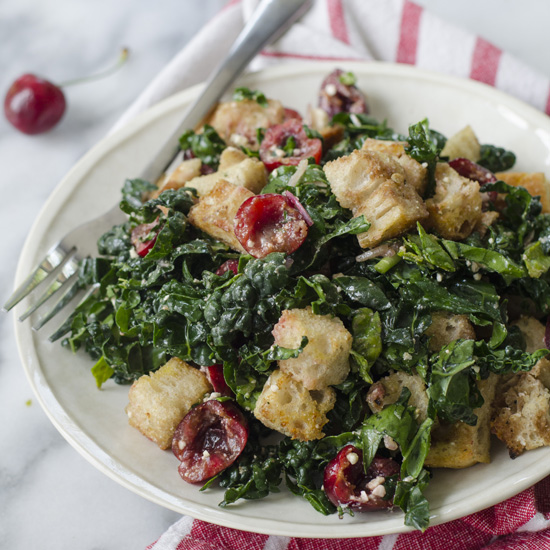 Cherry Panzanella Salad