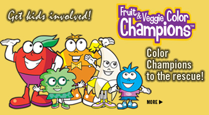 Click to See Our Fruit & Veggie Color Champions: Activity Pages