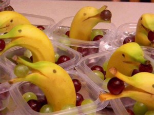 dolphin bananas