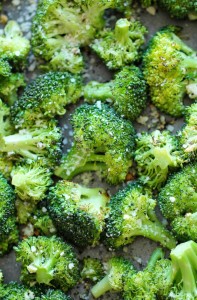 garlic parmesan broccoli