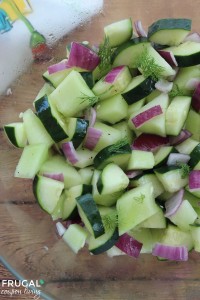 honeydew cucumber salad
