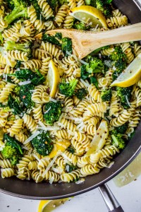 lemon broccoli pasta