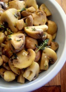 marinated mushrooms