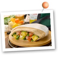 Click to view larger image of Fruity Thai Pita Pockets : Fill Half Your Plate with Fruits & Veggies : Fruits And Veggies More Matters.org