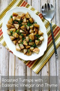 roasted turnips