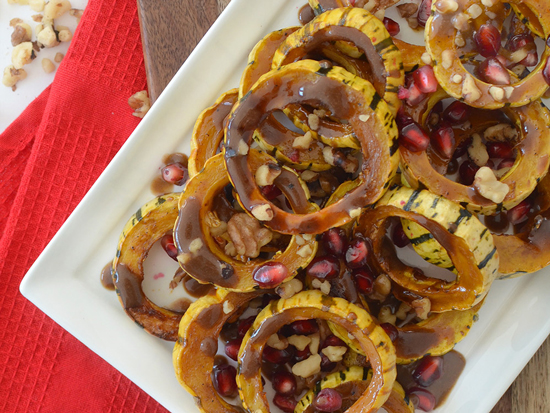 The Everyday Chef: Roasted Delicata Squash with Pomegranate Squash