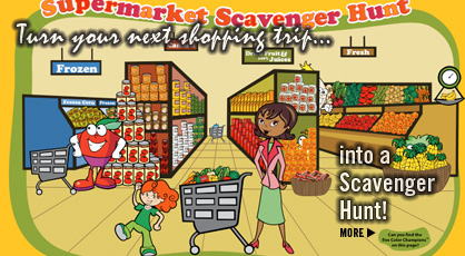 Click here for our Supermarket Scavenger Hunt