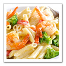 Penne Shrimp and Broccoli Recipe: March is National Frozen Food Month. Fruits And Veggies More Matters.org