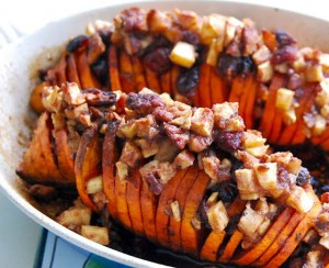 stuffed sweet potatoes