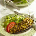 Roasted Eggplant with Curried Lentils Recipe - Have A Plant