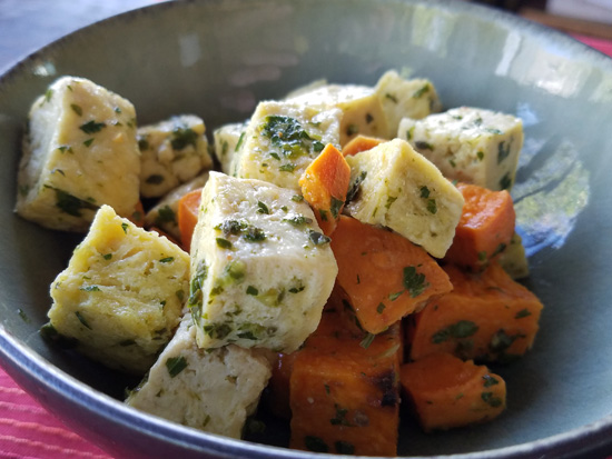 The Everyday Chef: How To Properly Prep Tofu + Chimichurri Tofu Tacos!