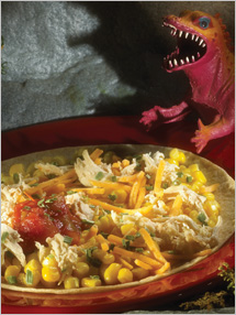 T-Rex Tortilla Pizza