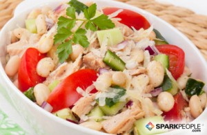 tuna bean salad