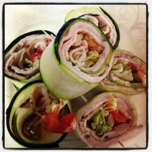 turkey cucumber roll ups