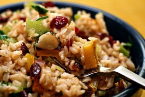 wild rice cranberry salad