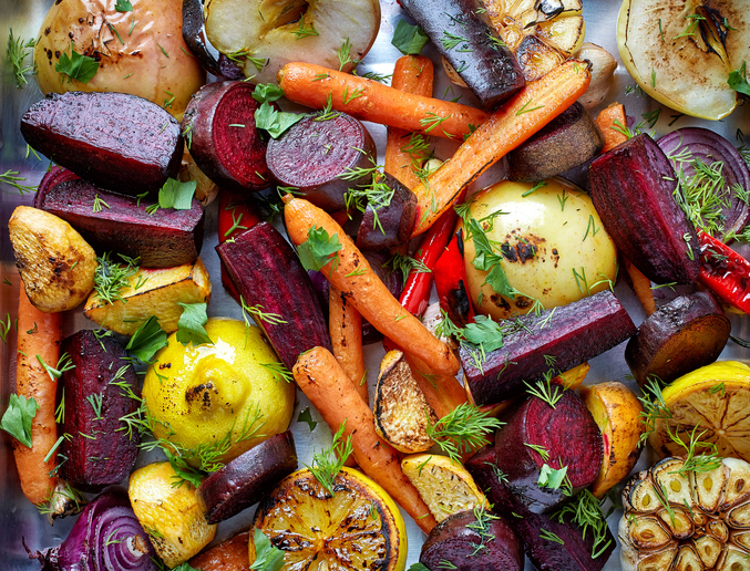 roasted veggies