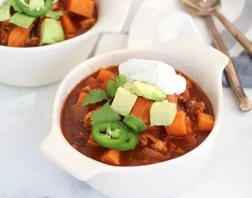 festival foods sweet potato chili 3