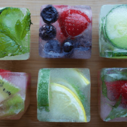 DIY Flavoured Ice Cubes - The Girl on Bloor
