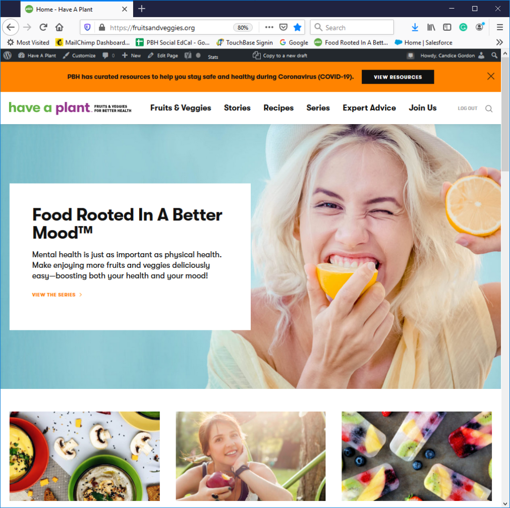 Produce for Better Health Foundation Unveils Social Campaign to