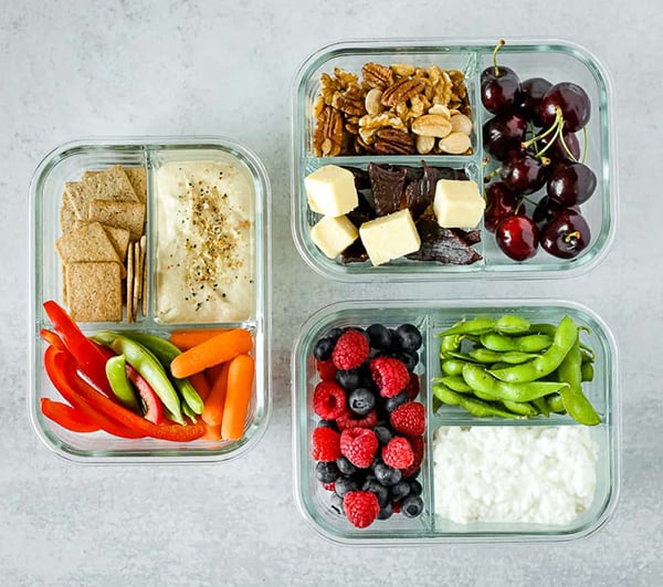 Healthy On-the-Go Meal Prep Snack Ideas - The Forked Spoon