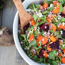 Beet Butternut Squash Salad With Apple Maple Vinaigrette Recipe - Have A Plant