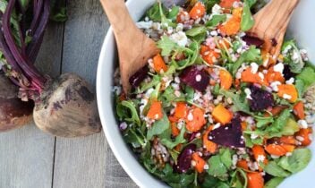 Farro Beet Salad