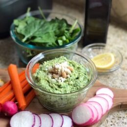 Spinach & Feta White Bean Dip Recipe - Have A Plant