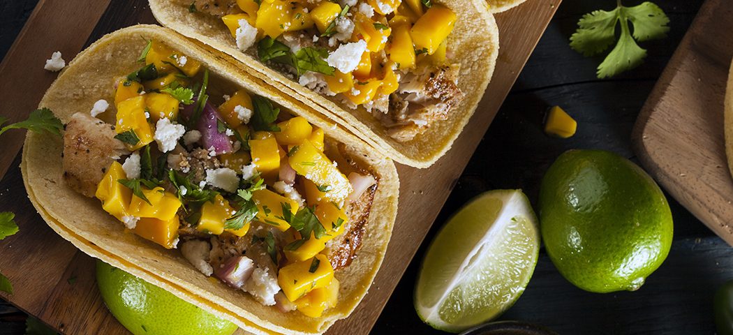Summertime Chicken Tacos With Peach Slaw - Have A Plant