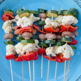 Grilled Fall Veggie Kabobs With Lime Cilantro Marinade Recipe - Have A Plant