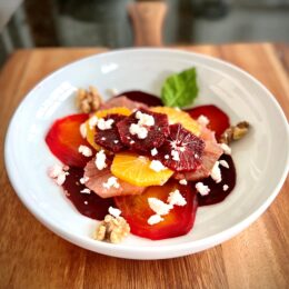 Roasted Beet & Citrus Salad With Goat Cheese Recipe - Have A Plant