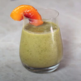 Frozen Peach Green Smoothie Recipe - Have A Plant
