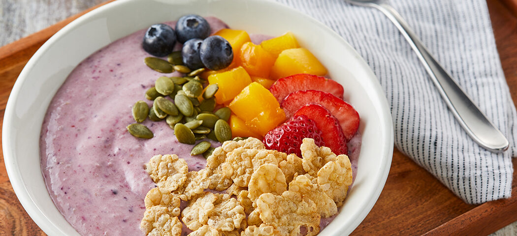 Breakfast Cereal Smoothie Bowl