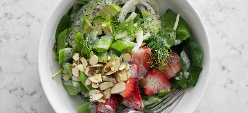 Spinach, Strawberry & Fennel Salad Recipe - Have A Plant