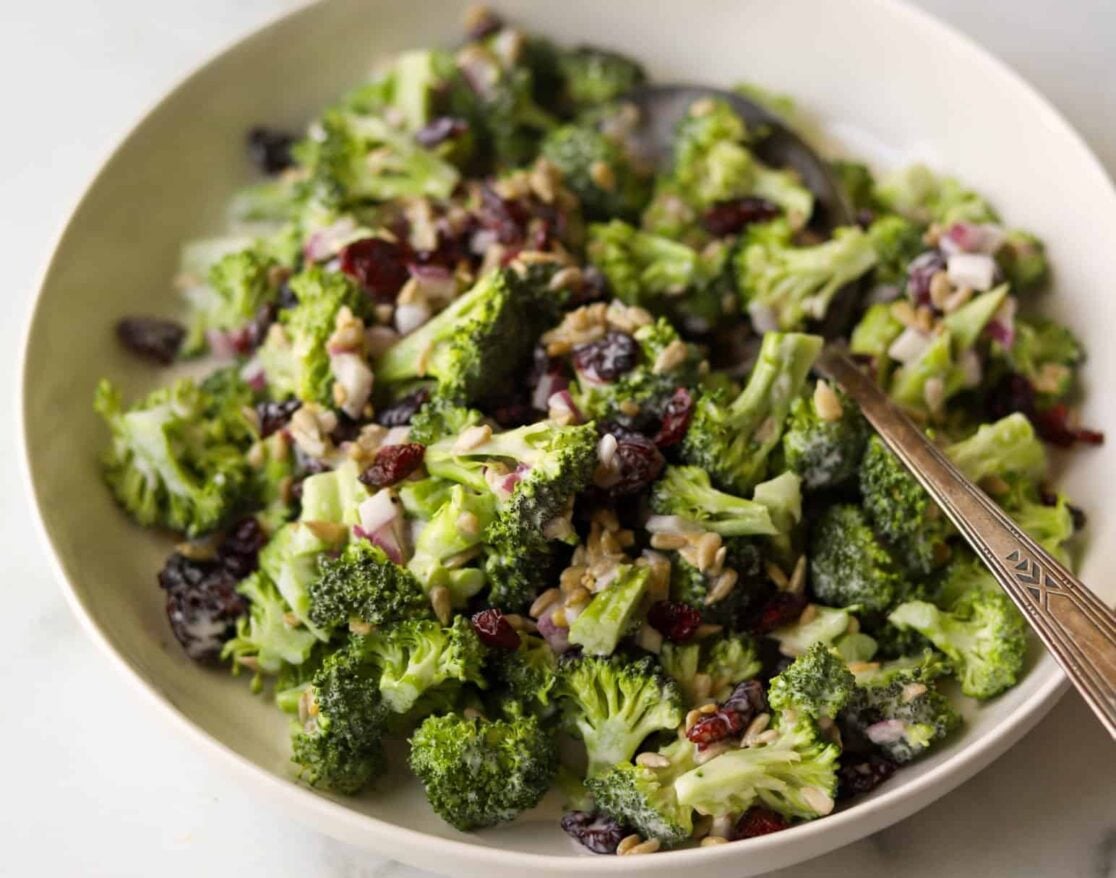 Broccoli Salad With Sweet Lemon Dressing Recipe - Have A Plant