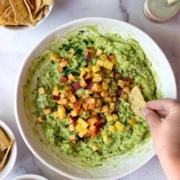 Peach Guacamole Recipe - Have A Plant
