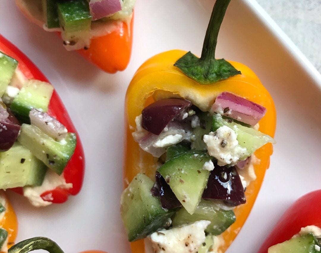 Mini Greek Bell Pepper Boats Recipe Have A Plant