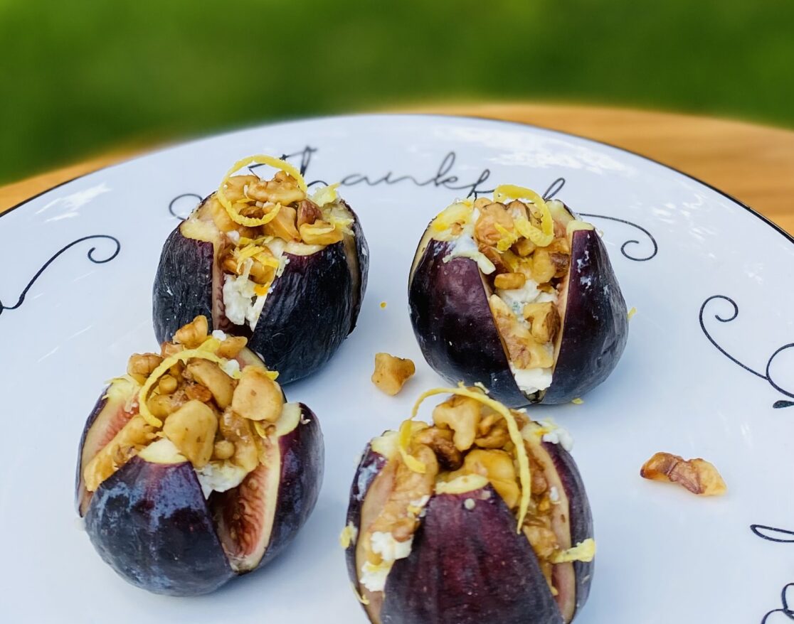 Lemon Blue Cheese Fig Flowers Recipe Have A Plant