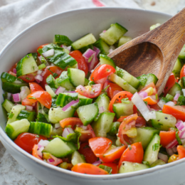 Cucumber & Tomato Salad Recipe - Have A Plant