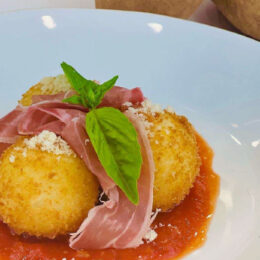 Mozzarella Stuffed Potato Fritters Recipe - Have A Plant