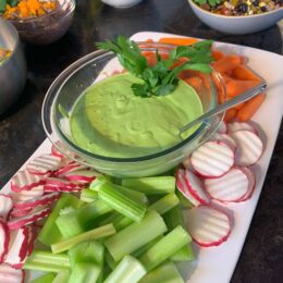Garlicky Green Tahini Dip Recipe - Have A Plant