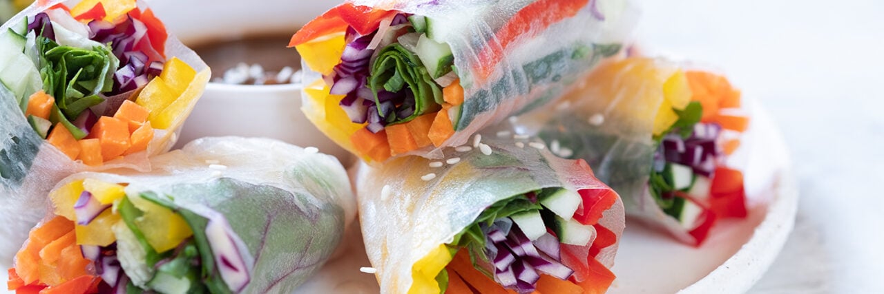 Rainbow Spring Rolls Recipe - Have A Plant