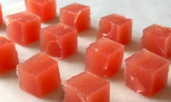 watermelon jello shot cubes