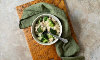 Creamy One Pot Chicken, Broccoli and Rice