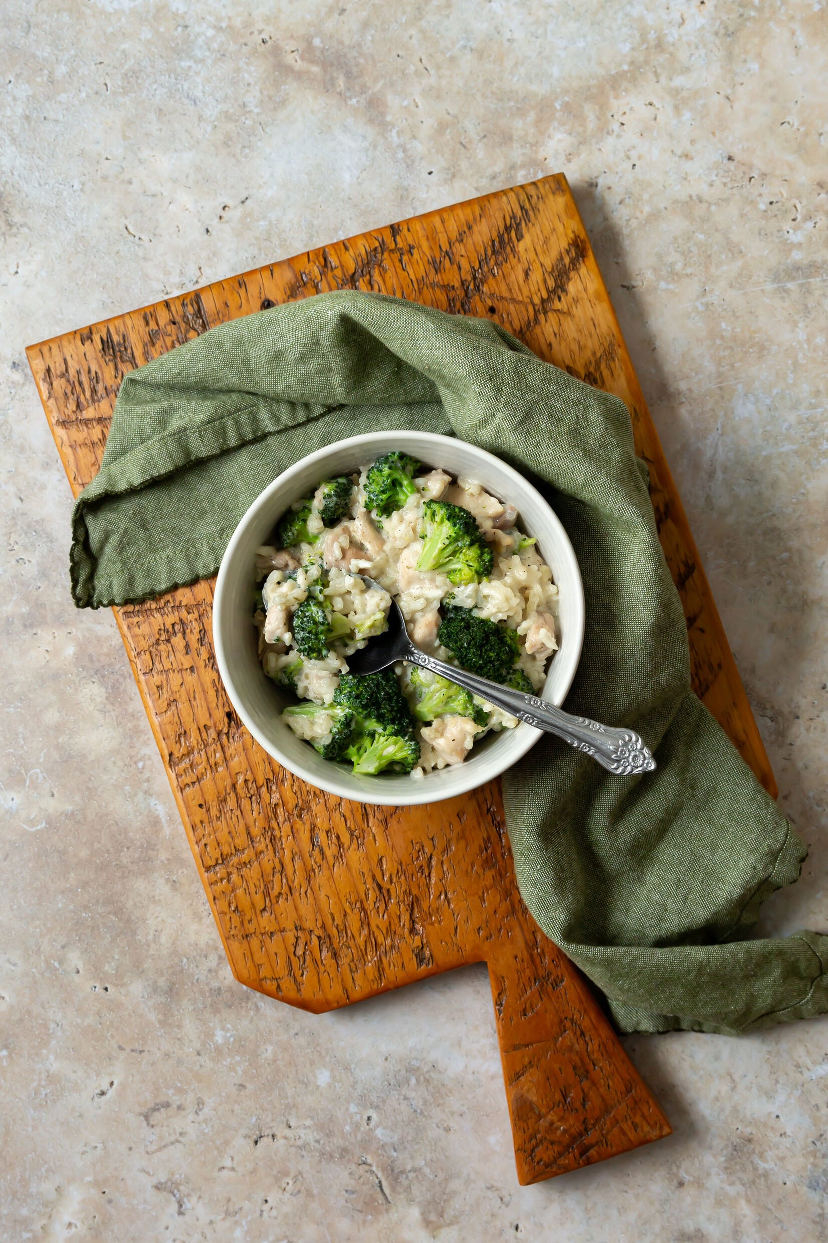 Creamy One Pot Chicken, Broccoli and Rice