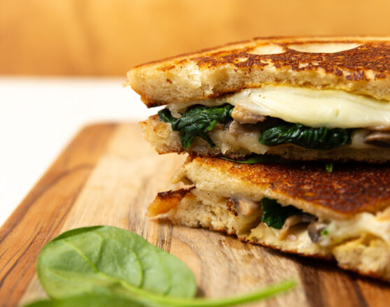 Savory Mushroom Grilled Cheese